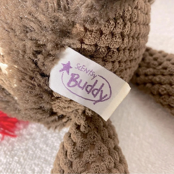 Scentsy Buddy Magnus Moose Christmas 2013 Reindeer with Red  Scarf Plush - Picture 7 of 13